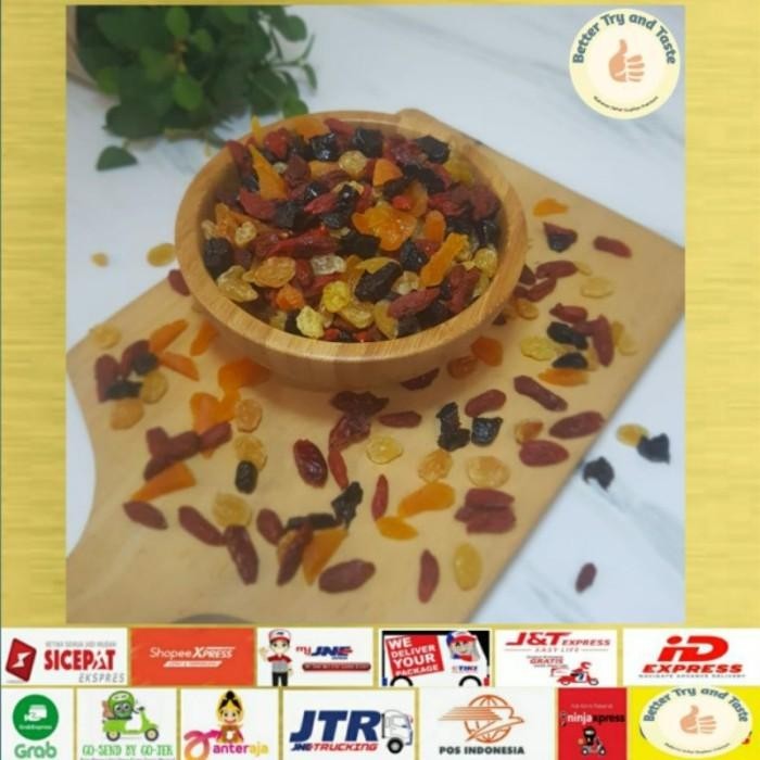 

TERBAIK! TERLARIS! DRIED FRUIT / BUAH KERING 250GR