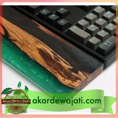 Wrist Rest / Palm Rest Wood / Kayu Mechanical Keyboard Kayu Jati