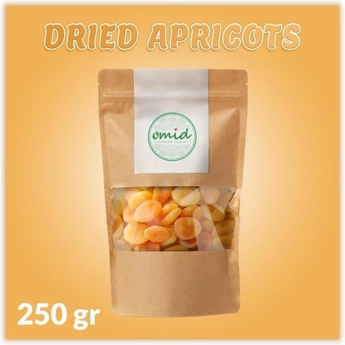 

TERBAIK! 250 GR - DRIED APRICOT | MANISAN BUAH APRIKOT KERING