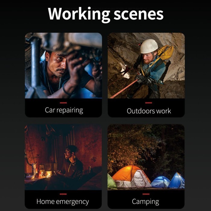 TERBARU Lampu Camping Sunrei Camping Light V1500