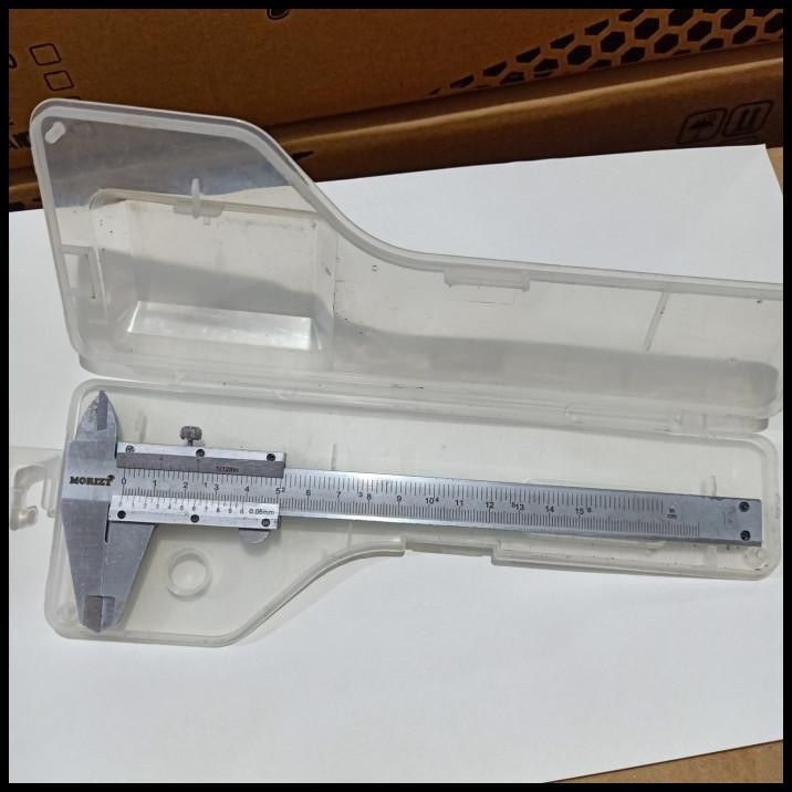 

HOT DEAL SIGMAT/STIGMAT/JANGKA SORONG BESI KOTAK PLASTIK 6" INCH !!