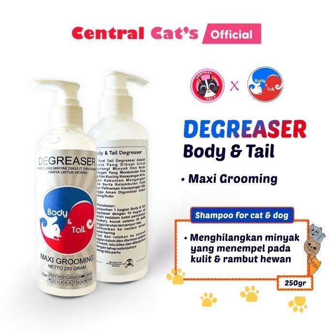 Maxi Grooming Body & Tail Degreaser 250 Gram