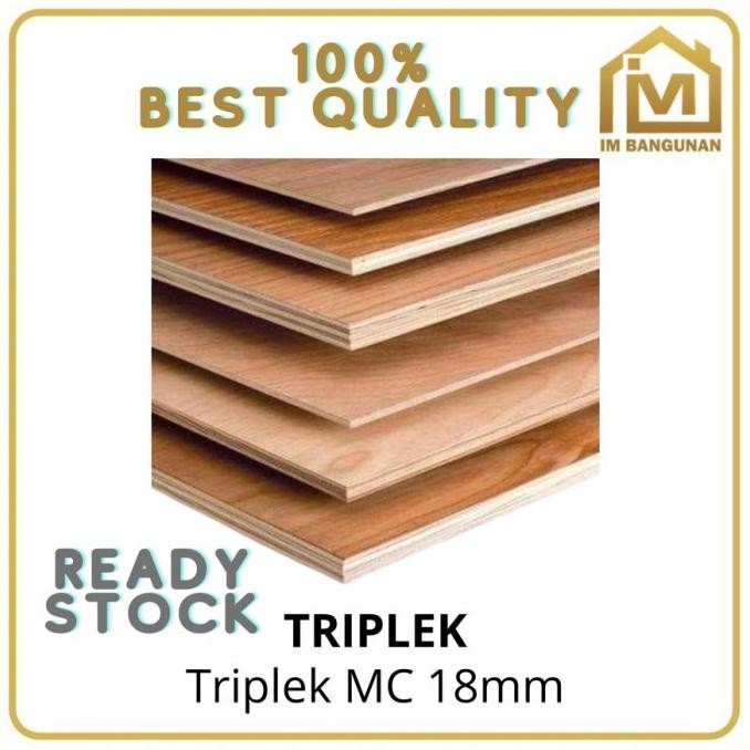Triplek 18Mm Mc / Multiplek 18Mm Mc Meranti Campur