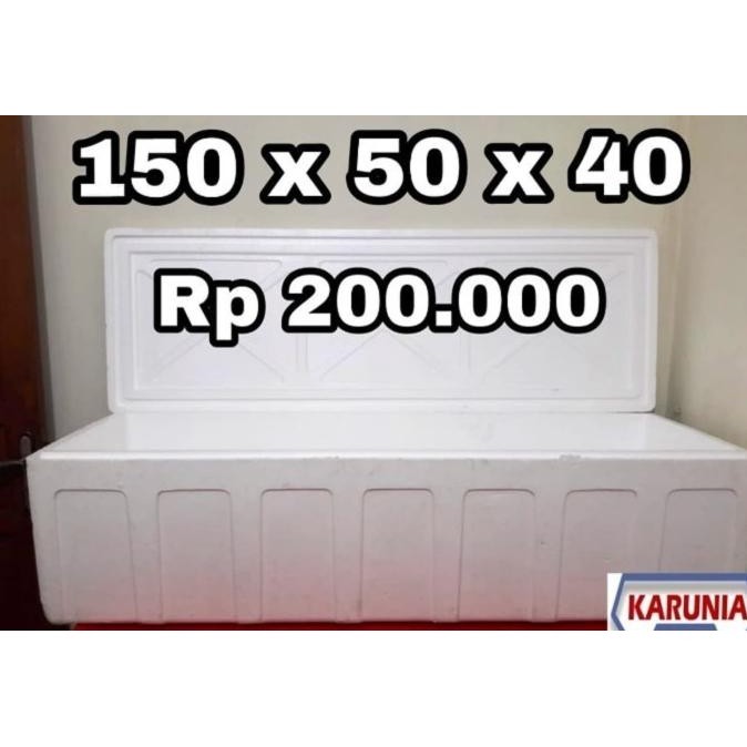 

Box Sterofoam Styrofoam Gabus 150 X 50 X 40 Cm Khusus Gojek - Gosend