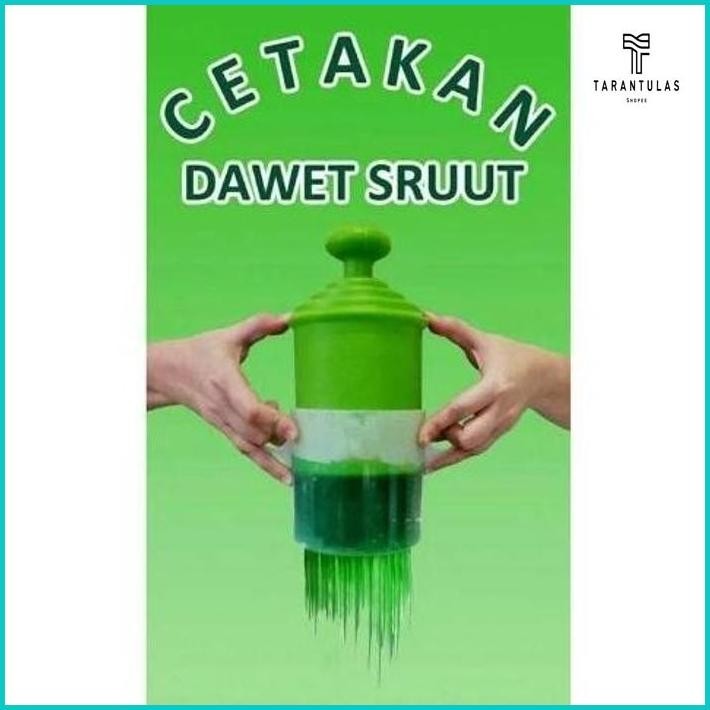 Termurah Ready Cetakan cendol/dawet sruut free tepung cendol sruut