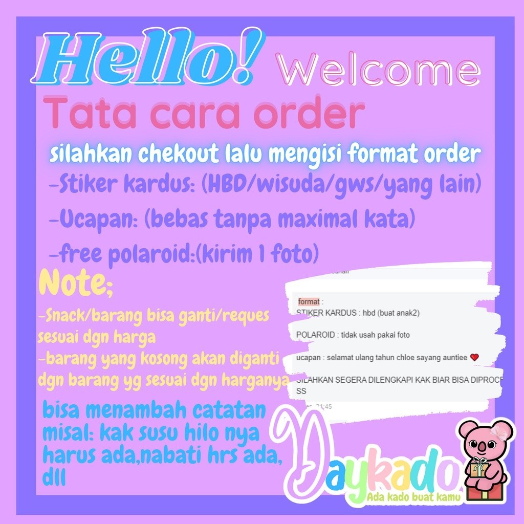 

NRD (KIRIM HARI INI )HAMPERS KADO HADIAH GIFTBOX MURAH TERJANGKAU UNTUK PACAR SAHABAT KESAYANGAN