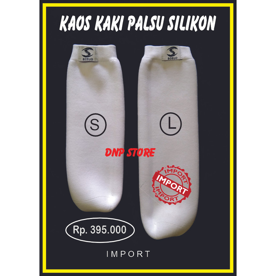 KAOS KAKI PALSU SILIKON ( SILICONE ) - IMPORT