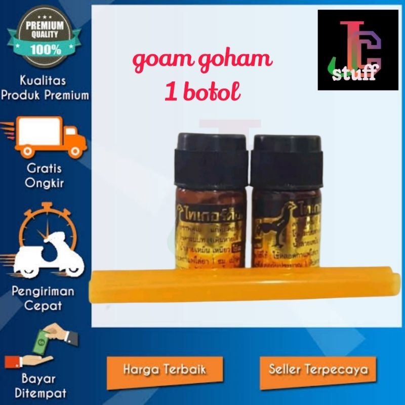 GOHAM TIGER obat goam gogos sariawan ayam bangkok ori impor thailand