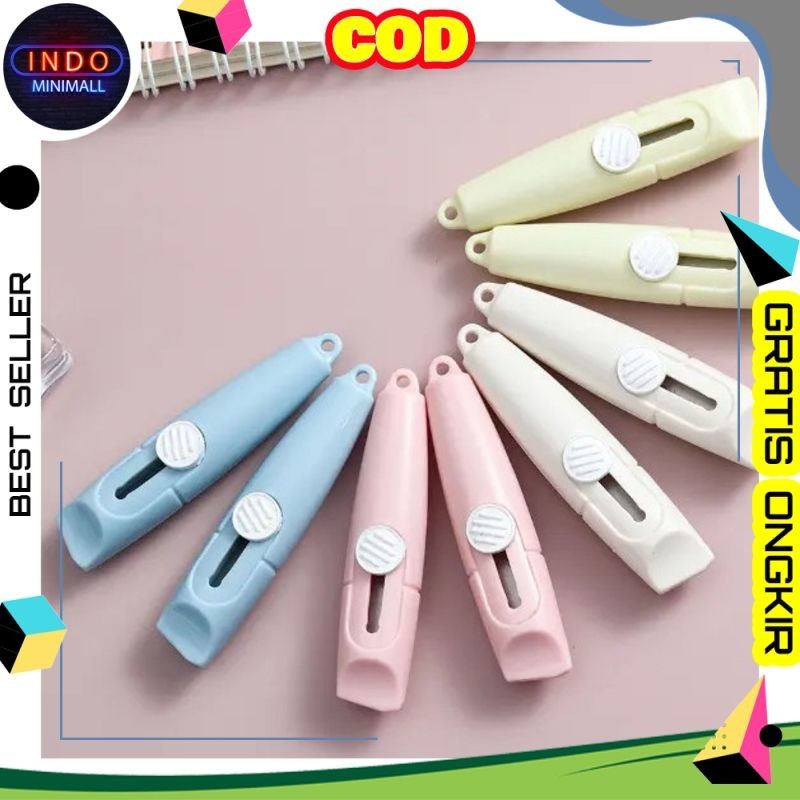 

Cutter Mini / Pisau Cutter Kecil - Portable Seruling AD56