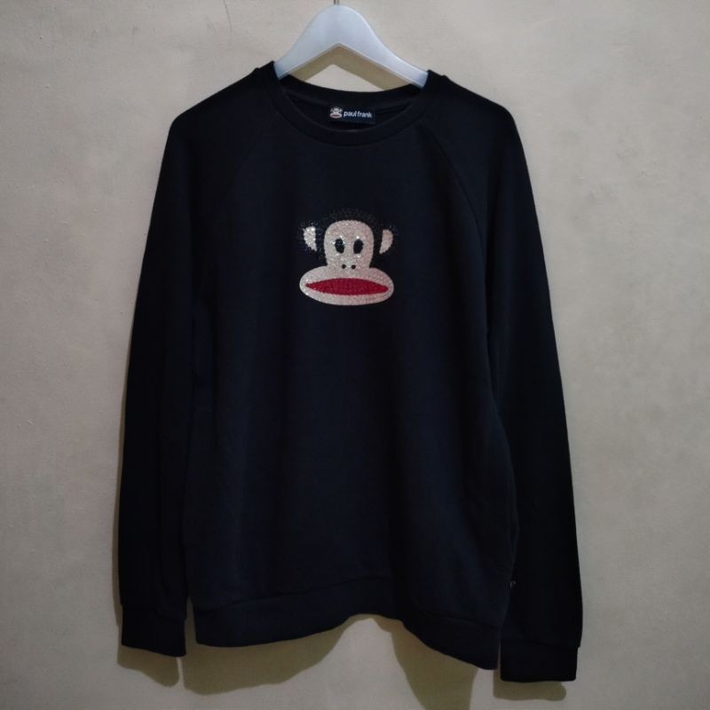 Crewneck Paul Frank Hitam