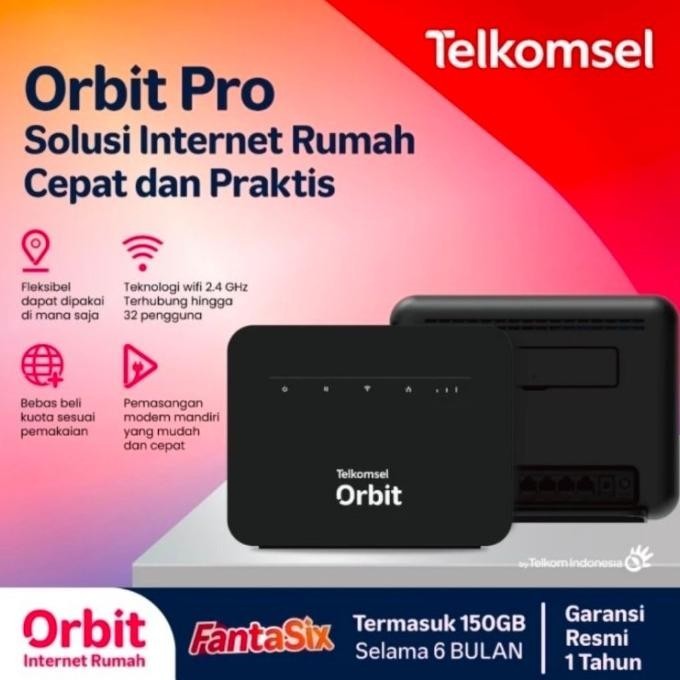 BARANG TERLARIS Orbit Pro HKM281 - TELKOMSEL ORBIT PRO Modem WiFi 4G All Operator