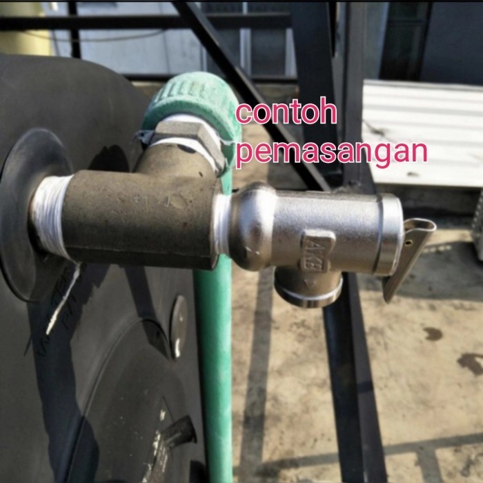 Safety Valve Wika Solahat Water Heater/Klep Pengaman Water Heater