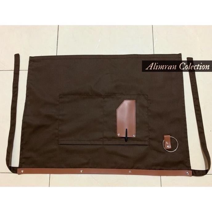 Hot Sale - Celemek Waiters Apron Setengah Badan Apron mini Apron Waiters Chef - Hitam 