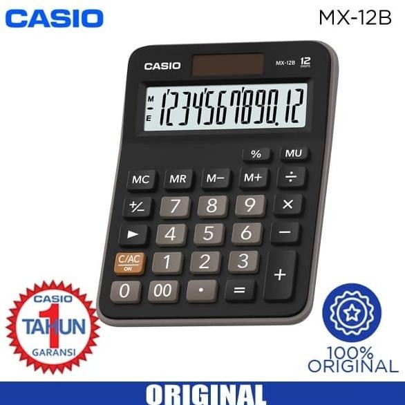 

Best - CASIO CALCULATOR MX-12 B