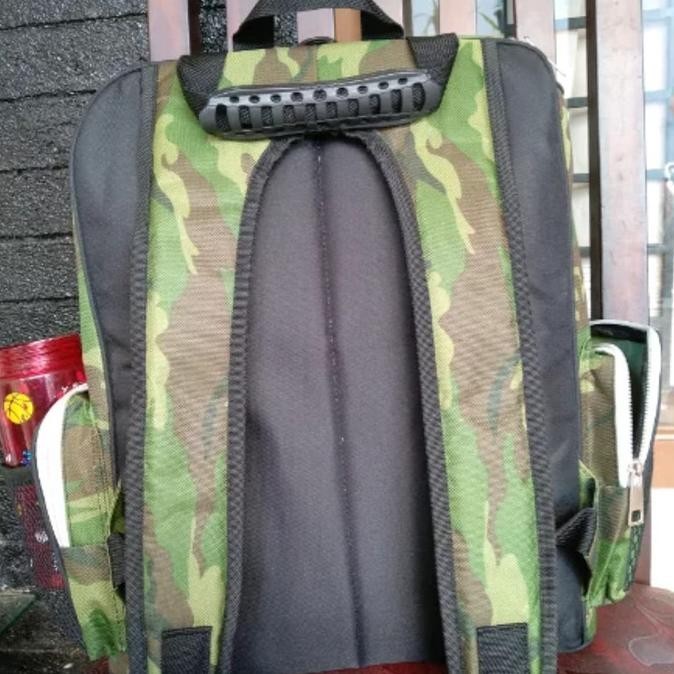 Hot - Tas army anak sekolah motif loreng/ tas punggung army tentara .,