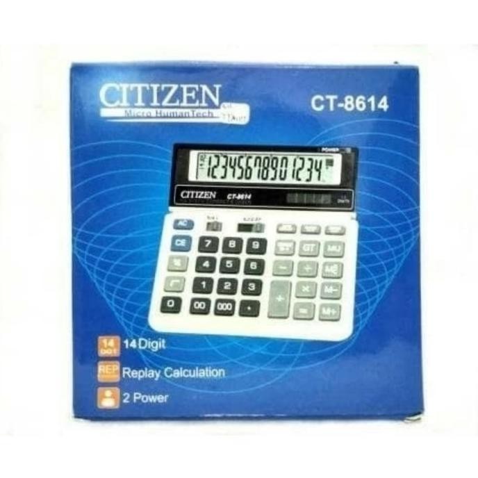 

Terjangkau CITIZEN CT-8614 KALKULATOR CHECK CORRECT CALCULATOR CT8614 ..