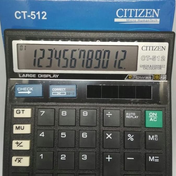 

Best - Kalkulator Citizen CT512 12 Digit CT-512 !
