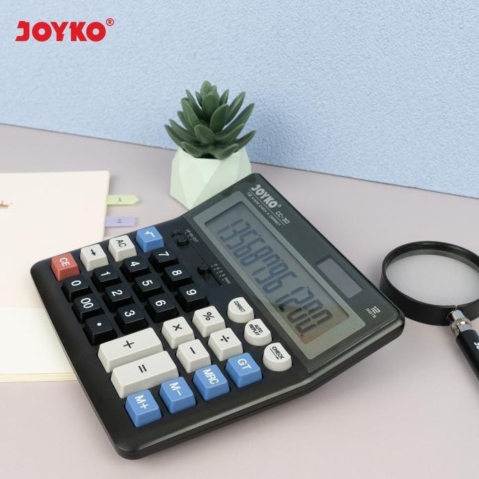 

Promo - Calculator / Kalkulator Joyko CC-30 / 12 Digits / Check Correct ,,