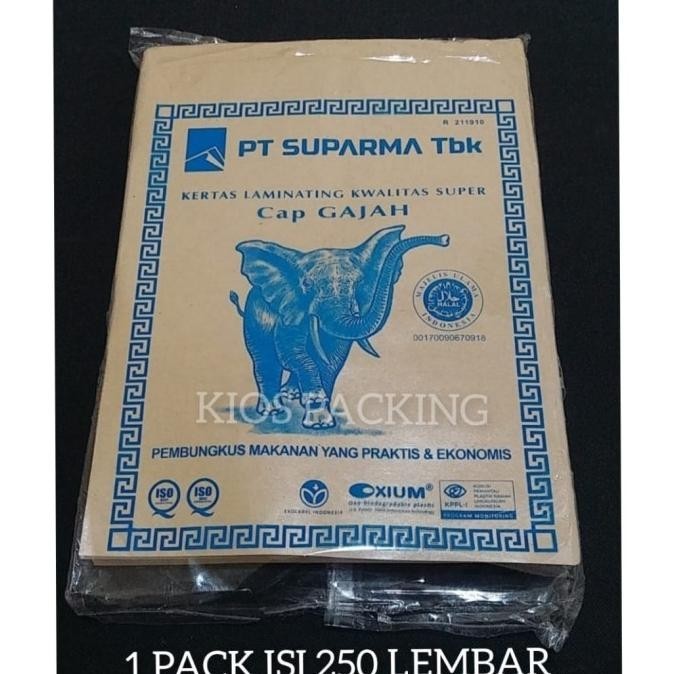 

Update - Kertas Nasi Coklat | Kertas Pembungkus Segala Jenis Makanan|GAJAH BIRU