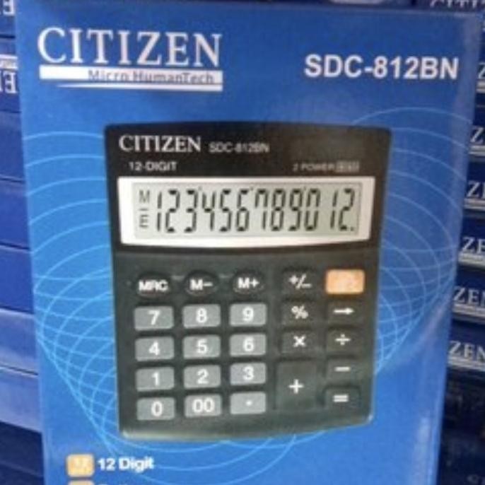 

Terjangkau Kalkulator citizen sdc 812bn 12 digit ..
