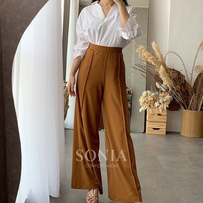 [ONLINE EXCLUSIVE] VINA KULOT C.1554 SONIA/CELANA KULOT LIS SCUBA PREMIUM SONIA ORI VINA KULOT //