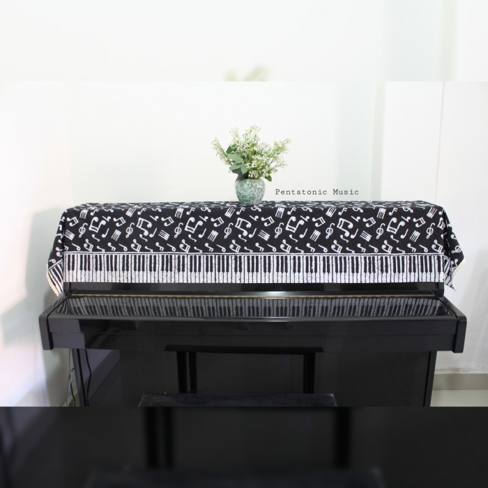Naenggo Taplak Piano Cover Sarung Kain Batik