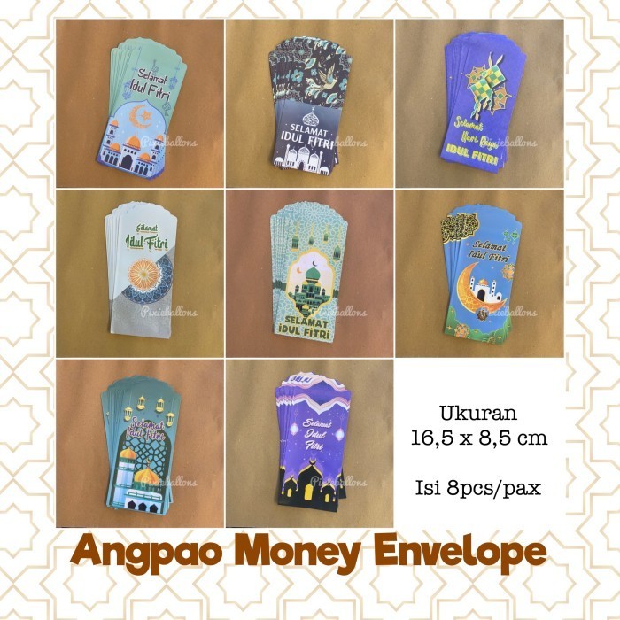 

Angpao Amplop Uang Lebaran Idul Fitri Ramadhan Ramadan Kareem Envelope 095