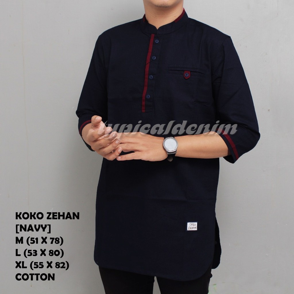 [ONLINE EXCLUSIVE] BAJU KOKO ZEHAN QURTA MUSLIM PRIA PREMIUM KURTA