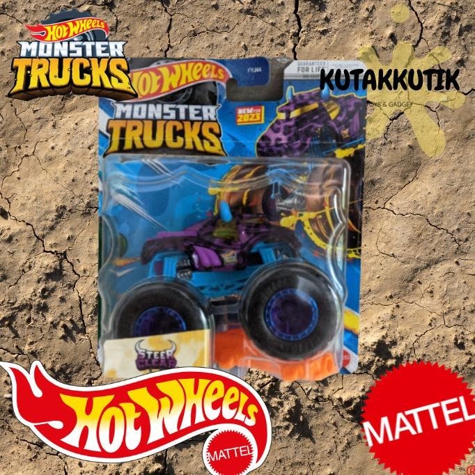 Hot Wheels Monster Trucks Truck Steer Clear Ungu 2023