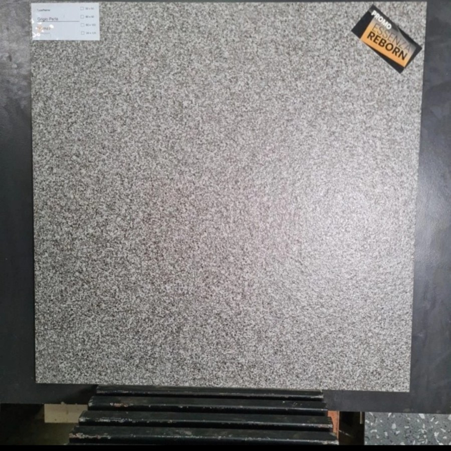 Granit Tile Essenza Rustic Grigio Perla-Graniti 60x60 KW 1