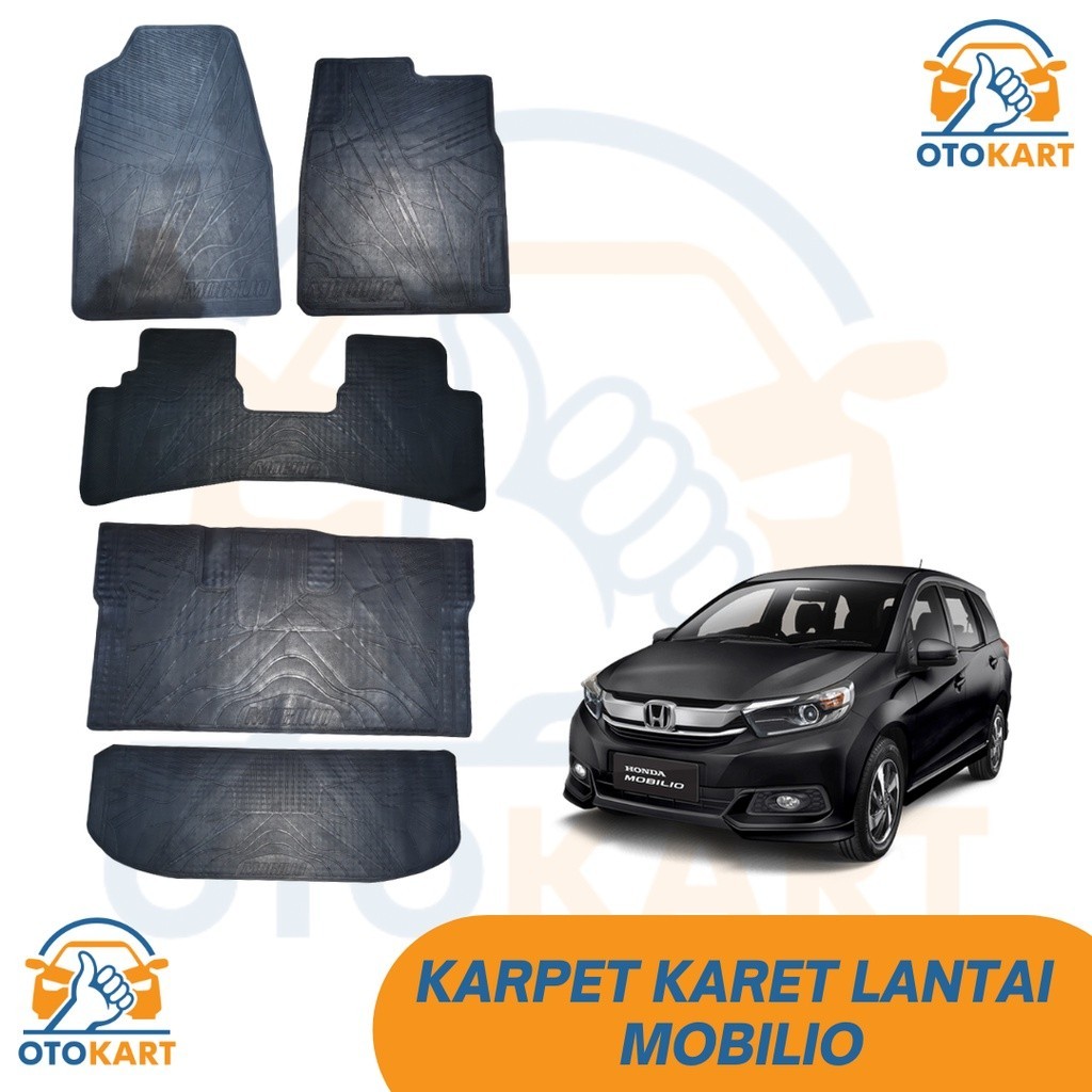 [ONLINE EXCLUSIVE] KARPET LANTAI KARET MOBILIO / KARPET KARET MOBIL MOBILIO / KARPET MOBILIO