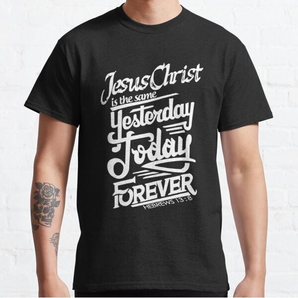 Baju Kaos Bible Verse Jesus Christ