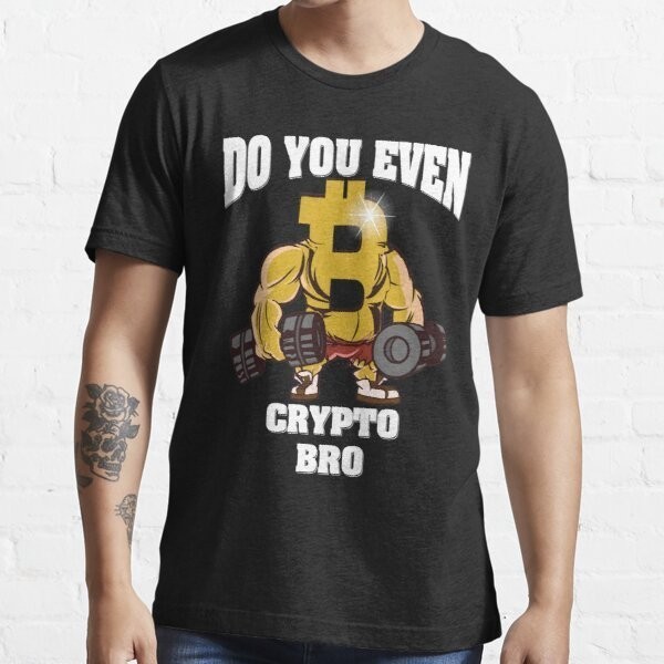 Baju Kaos Bitcoin Coin Miner Weightlifting