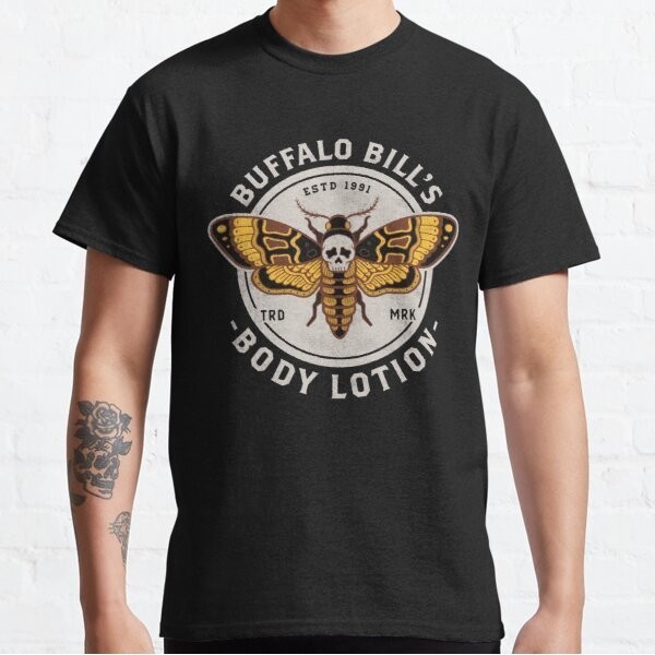 Baju Kaos Buffalo Bill's Body Lotion - Death's Head Moth