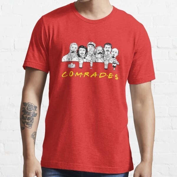Baju Kaos Communist Memes Friends Comrades