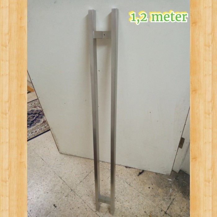 New pull handel/ gagang pintu panjang 1,2 meter warna doff