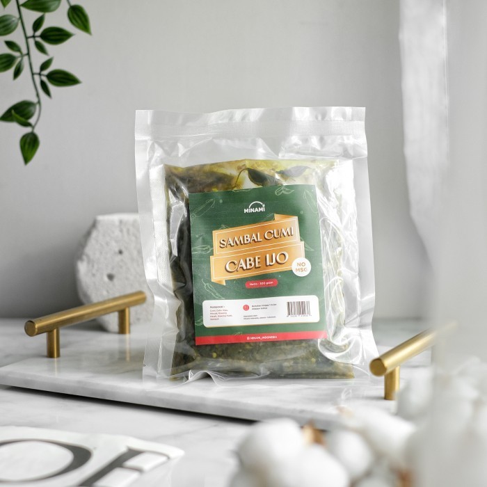 

Minami Sambal Cumi Cabe Ijo 300Gr