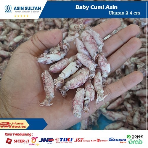 

Baby Cumi Asin 1Kg Utk Sambal Baby Cumi / Cumi Asin Baby