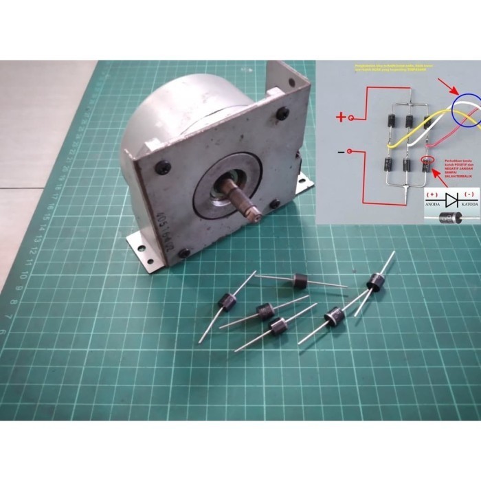 Brushless generator Turbine 3 Phase Permanen magnet