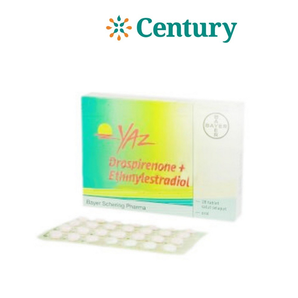 YAZ 1 STRIP ISI 28 TABLET / PIL KB / KONTRASEPSI ORAL