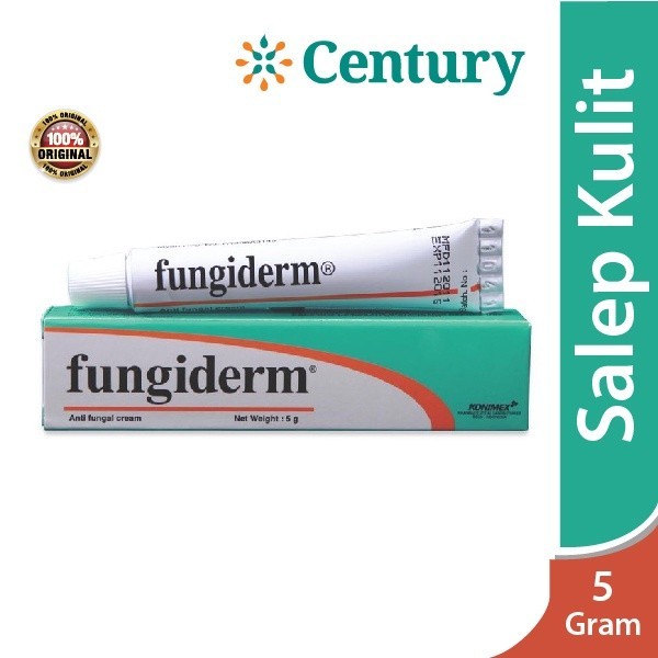 Fungiderm 5gr / Salep Kulit / Kutu Air / Kadas