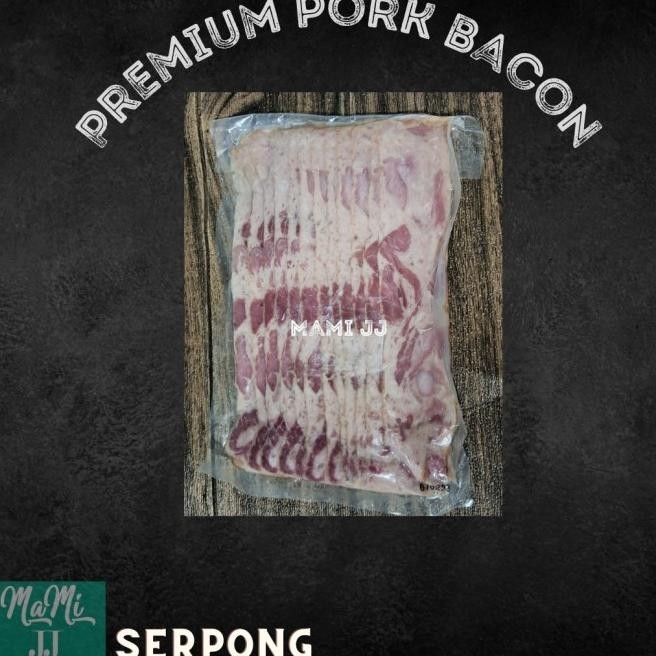 

Premium Pork Bacon Bali/Smoked/Babi Bali 500Gr&1Kg | Legaza