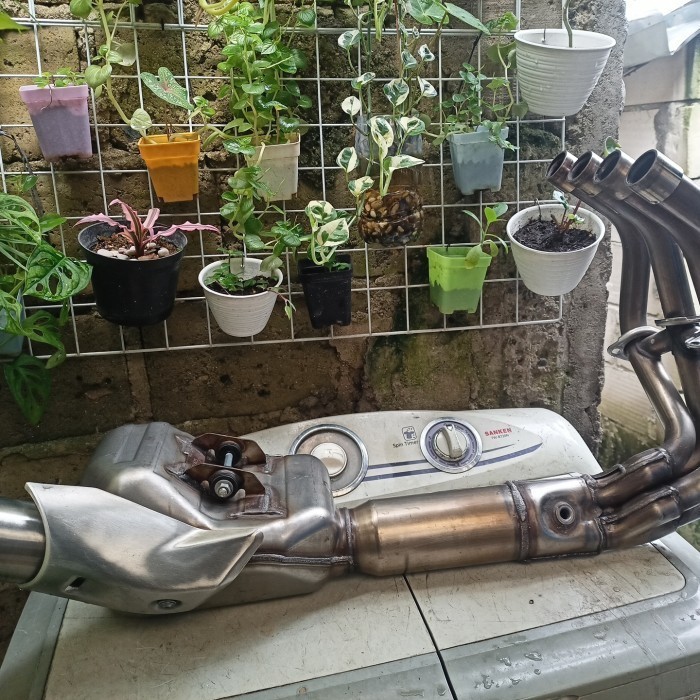 Knalpot zx 25r 25 r zx original ori copotan standar fullsystem s s