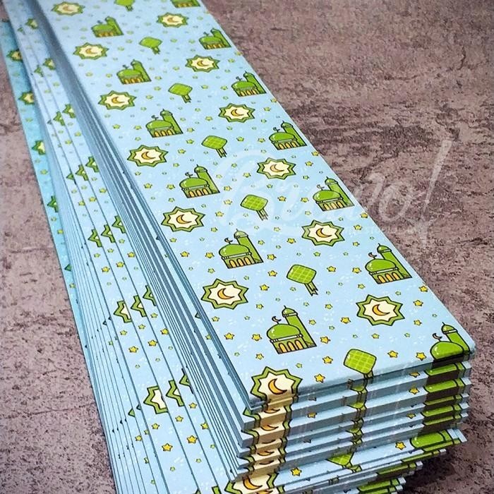 

Kertas Sabuk Kotak Kue Cookies Cake Box Belt Paper Idul Fitri Lebaran 067