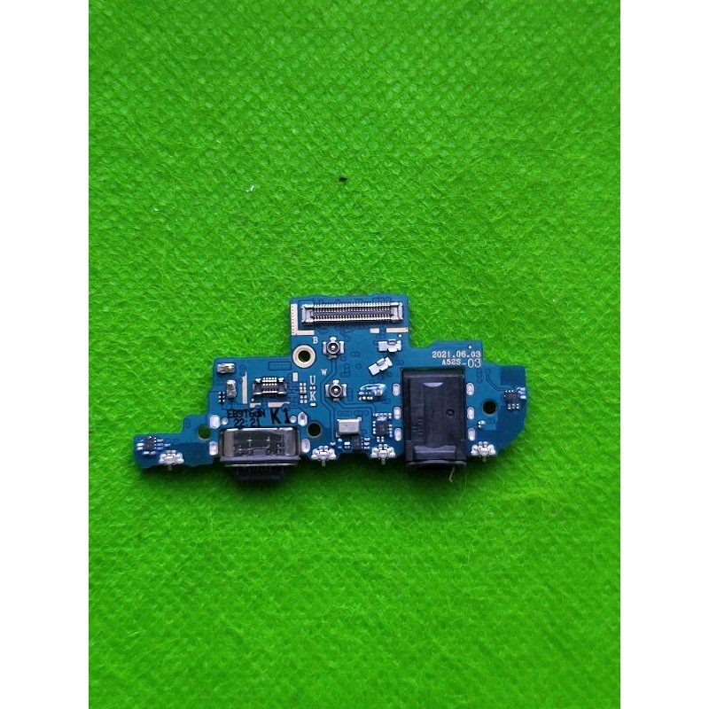 papan pcb charger samsung a52s ori copotan