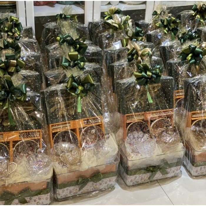 

Pita Siap Pakai Hijau Idul Fitri Ribbon Kado Gift Parcel Hamper 055