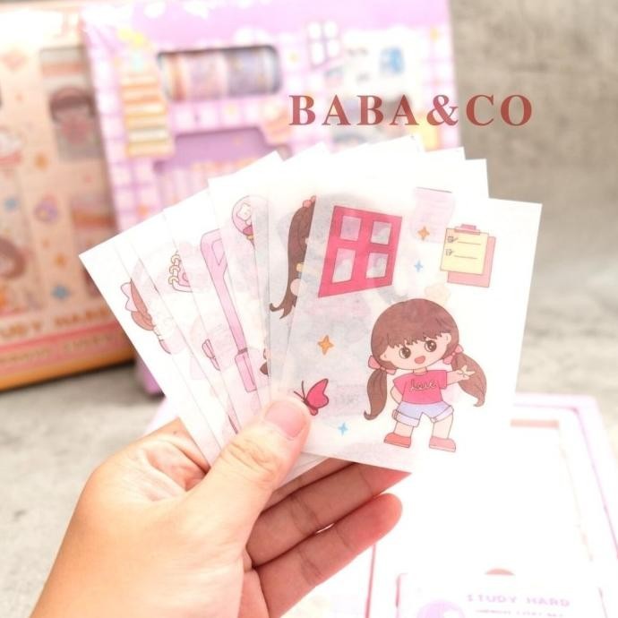 

Kualitas Terjamin Jurnal 4 In 1 Cute Girl S001 Paket Jurnal Stiker Cewe Lucu Imut Murah