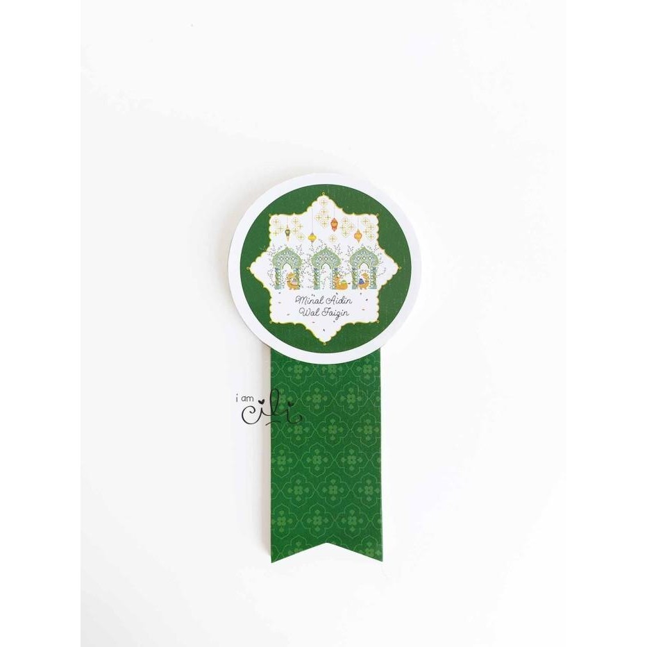 

(Sif092) Stiker Toples Eid Lebaran Idulfitri Tigagerbang (Uk 7X14Cm) 046