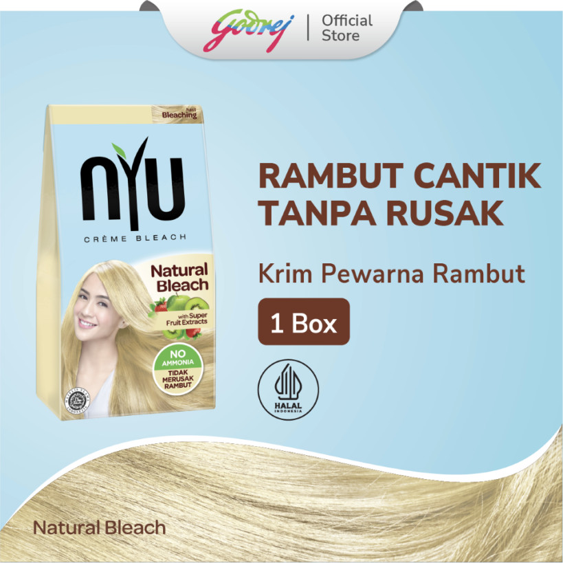 NYU Creme Hair Natural Bleach - Bleaching Rambut