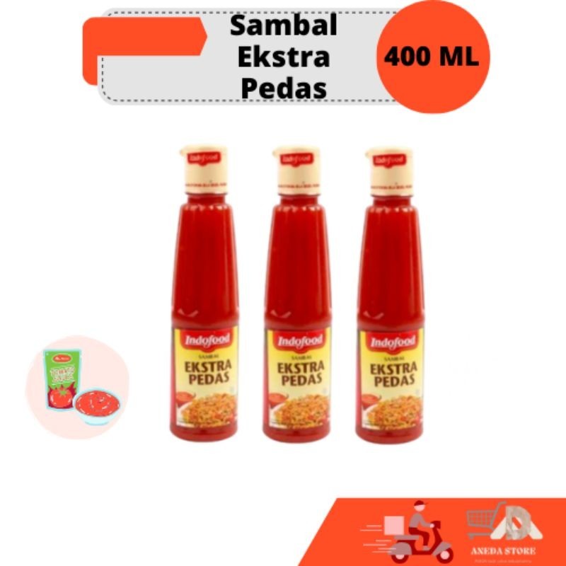 

Saus SAMBAL Ekstra Pedas Indofood | 275 ML